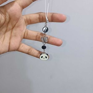 Cute Panda Phone Charm