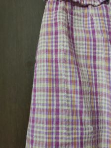 Checkered Iris Darthy Dress