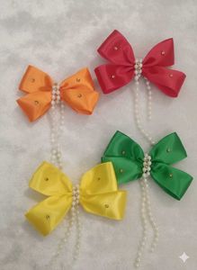 Decorative Ribbon Bows (Set of 4)