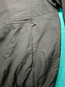 Wind Cheater V Neck Sweater With 3 Zipped Pockets