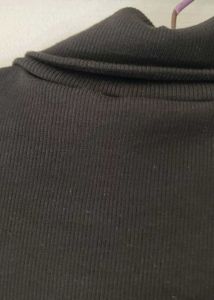 Black Turtle Neck Top