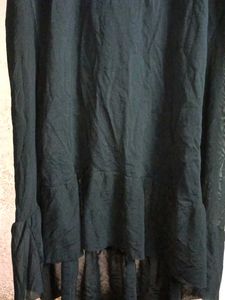 ZARA Oversized Mesh Top Long Black 🖤