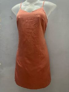 Divide H&amp;M Orange One Piece Dress