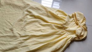 Yellow Mini Dress
