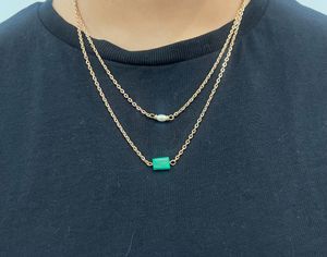Combo Blue Earrings With Tika &amp; Layer Necklace