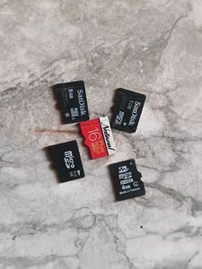 Micro SD Card Lot  5 pis
