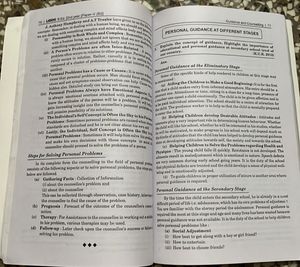 Guidance and Counselling - B.Ed. II Year Textbook