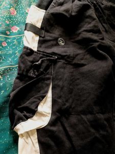 Black &amp; White Casual Pants