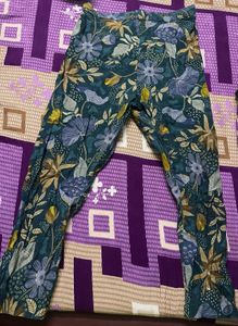 👌🏻🦋Floral Print Dress &amp; Pants Set💙👌🏻