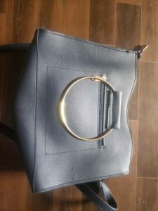 Blue Handbag