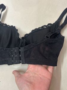 Padded Black Bra