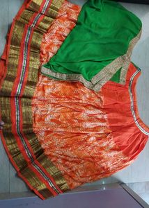 Cotton Long Skirt