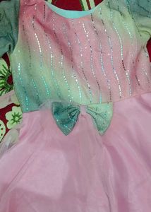 Girls Beautiful Sequence Gown