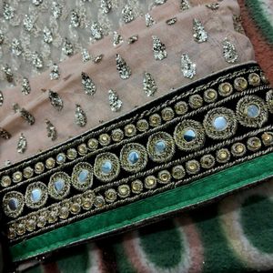 Party Wear Saree With Blouse