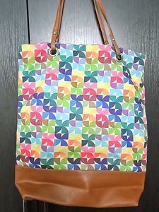Colorful Pattern Tote Bag