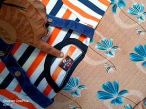 Cute Baby Overalls Dungree Set