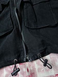 Women Zip Closure Crop Jacket from GetKetch.com