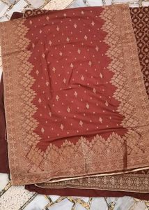 PURE BANARSI SUIT SET DUPATTA