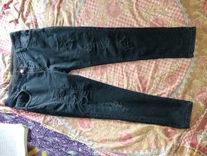 Ripped Black Jeans