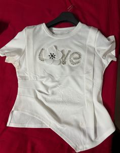 White Love Tee