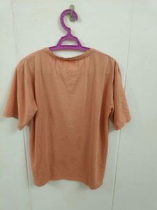 LACOSTE Smile Orange Unisex T Shirt