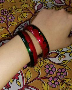 Bangles - Red & Green