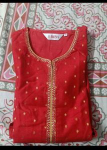 Biba Red Kurta/Kurti