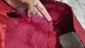 Rust Red Blouse