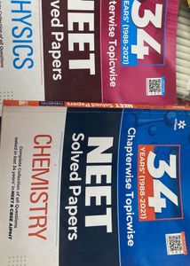 NEET 34 Years Chapterwise Topicwise Solved Papers