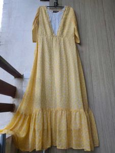 Long Yellow Dress