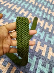 Green Woven Belt