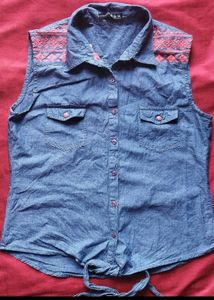 Denim Top For Women