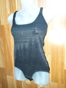 Elegant Black bodyshaper bodysuit 26oct7