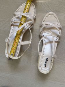 Elegant Beige Strappy Sandals