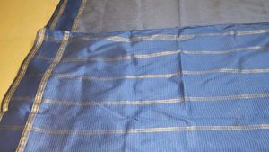 Elegant Blue Saree