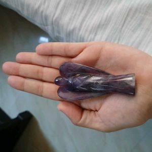 Amethyst Crystal Angel Figurine