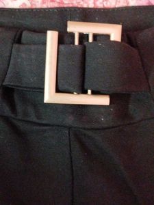 Black Flared Pants