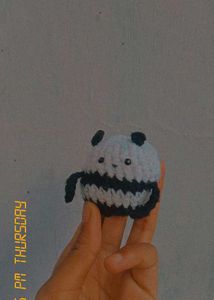 Crochet Panda Toy