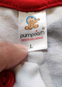 Pumpoosh White Kids SUMMER Tshirt 👕