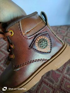 Cute Brown Baby Boots