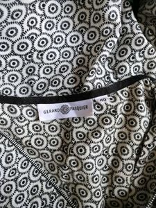 Patterned Long Sleeve Top