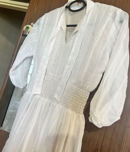 White Full Length Gown