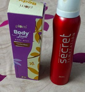 Women BodyLovin Vanilla Vibe Body Mist