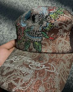 Ed Hardy Rhinestone Skull Hat