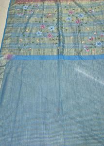 Hand Made Floral Patterned Saree