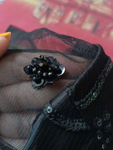 Elegant Black Short Dress