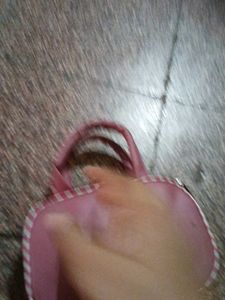 Cute Pink Embellished Handbag