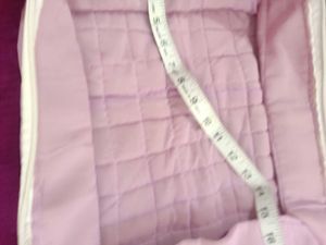 Vintage Angora Quilted Bag