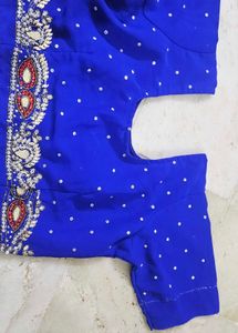 Heavy Work Saree With Blouse 💗