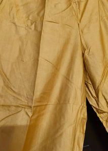 Fabindia Mustard Viscose Silk Palazzo
